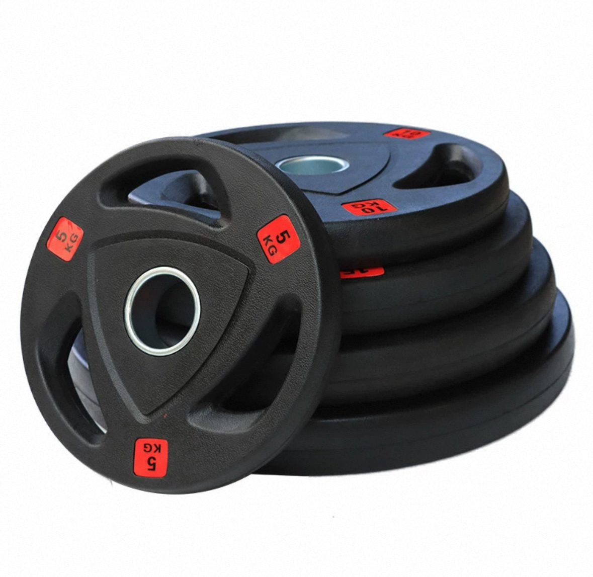 Feiling barbell plates