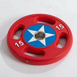 Rubber coated bell pads
