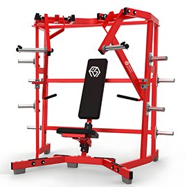 Split-Driven Wide-Angle Chest Press