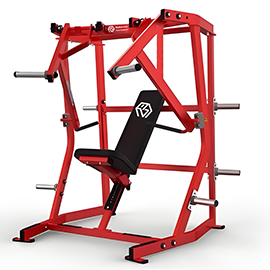 Split-Driven Decline Chest Press