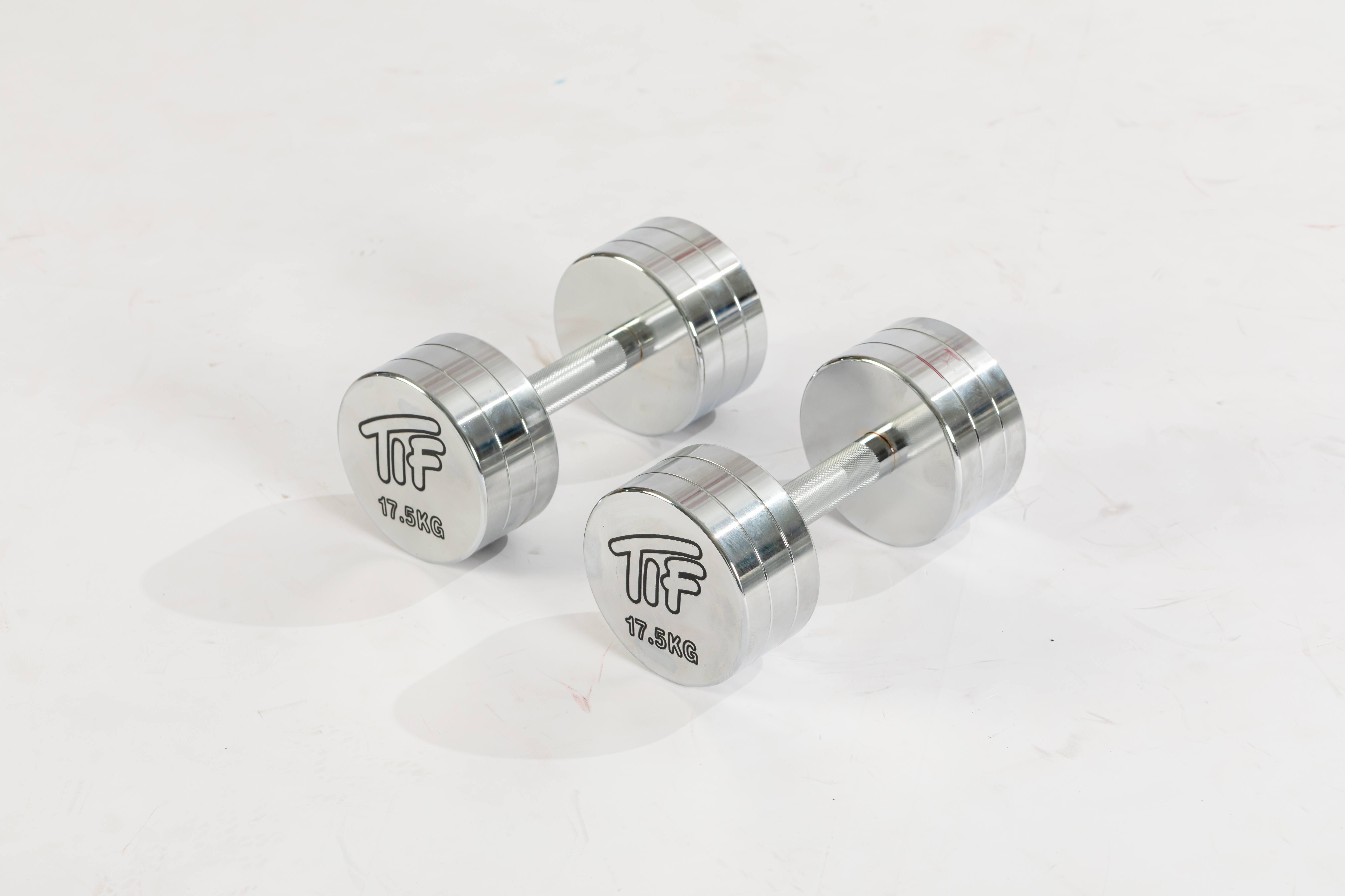 Chrome-Plated Dumbbells