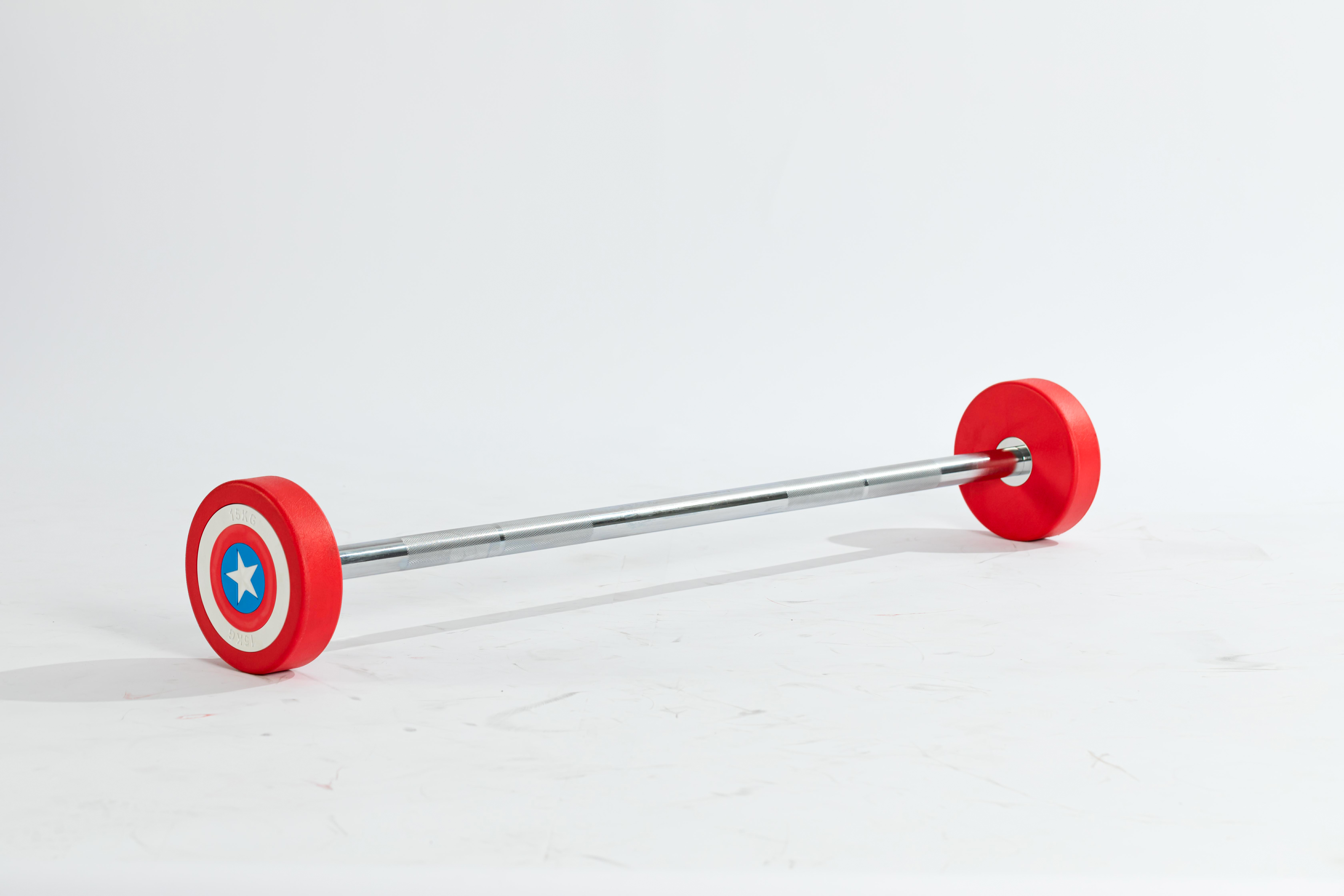 Captain America Barbell